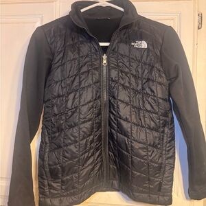The North Face Thermoball size 10/12 Black Quilted Puffer Jacket